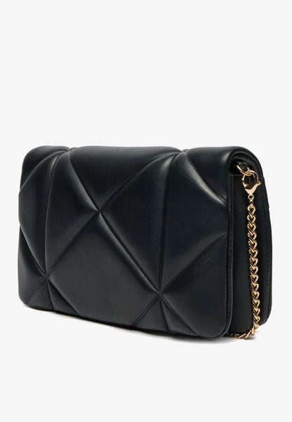 LOVE MOSCHINO -  Borsetta A Tracolla Embossed Nero