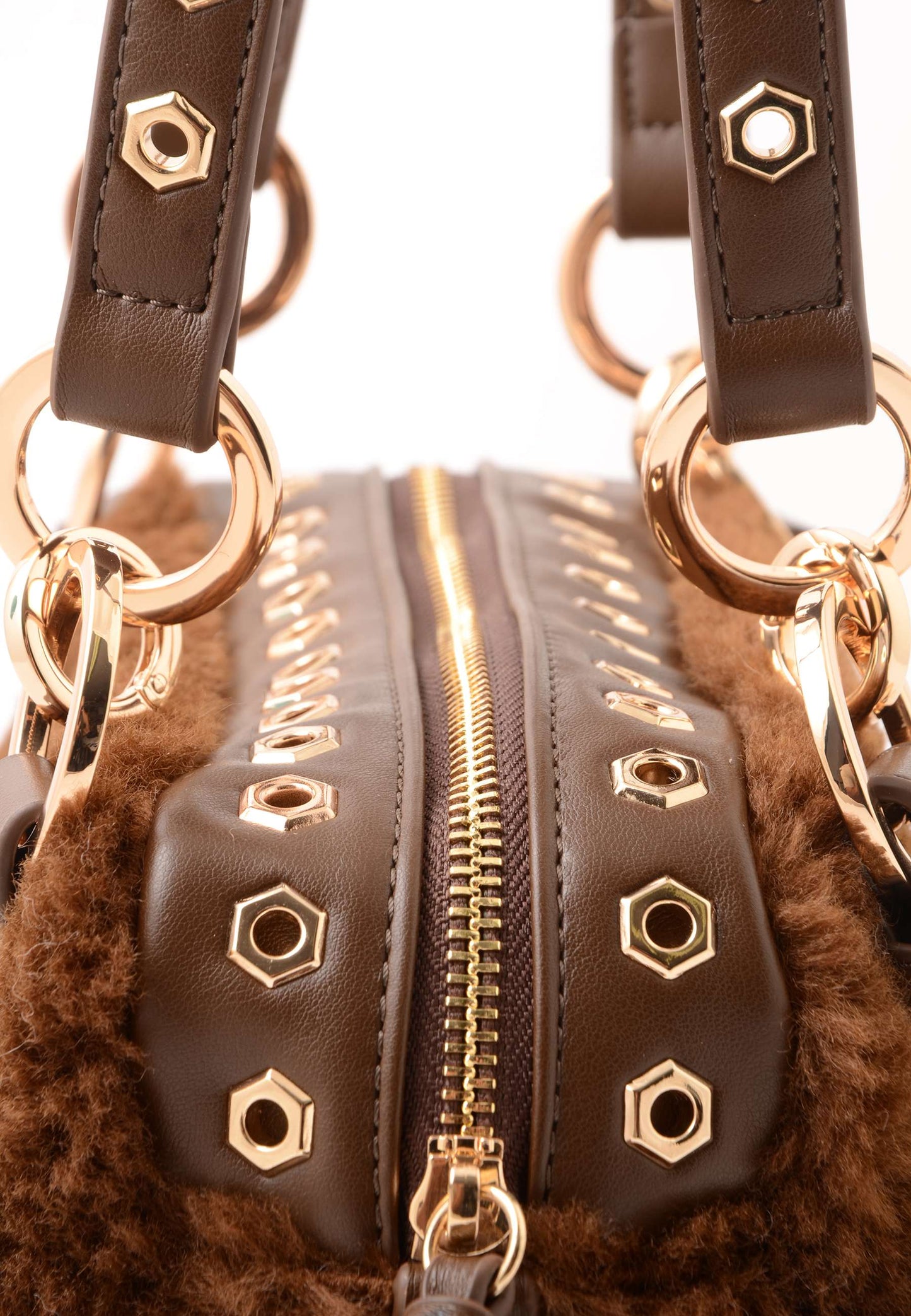 LA CARRIE - Borsa A Mano Teddy Mocha
