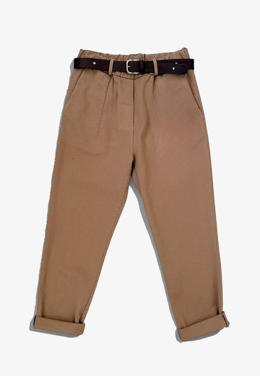 MOTEL - Pantalone Carrot Fit Fagiolo