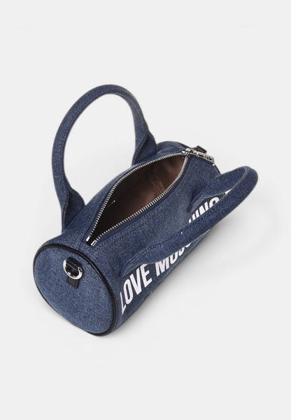 LOVE MOSCHINO - Borsetta A Tracolla Signature In Denim