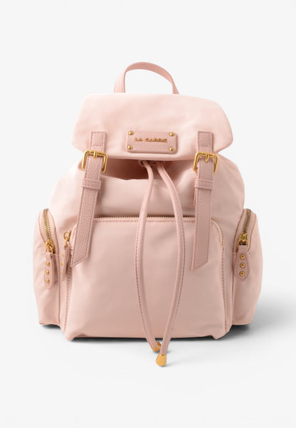 LA CARRIE - Zaino Dark Nylon Rosa