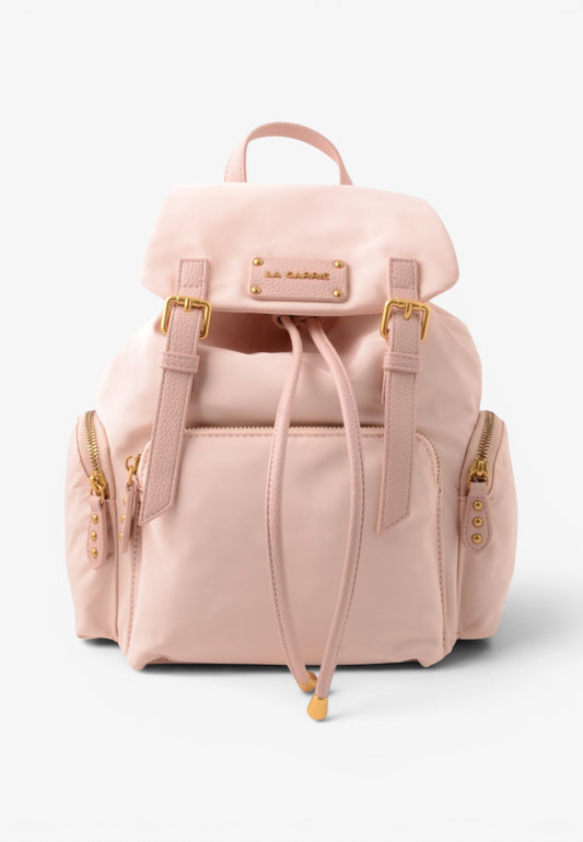 LA CARRIE - Zaino Dark Nylon Rosa