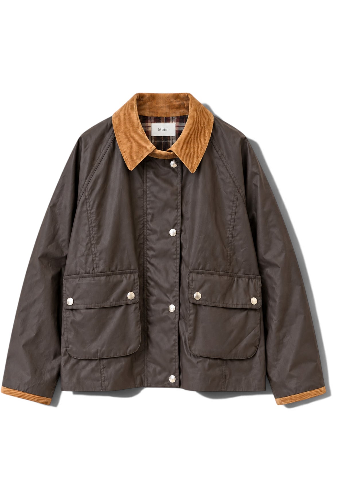 MOTEL - Field Jacket Cropped Moro