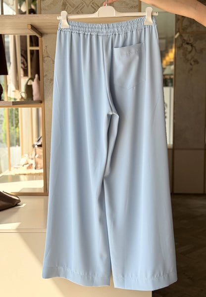 SUSY STAR CURVY - Completo Blusa + Pantalone Celeste