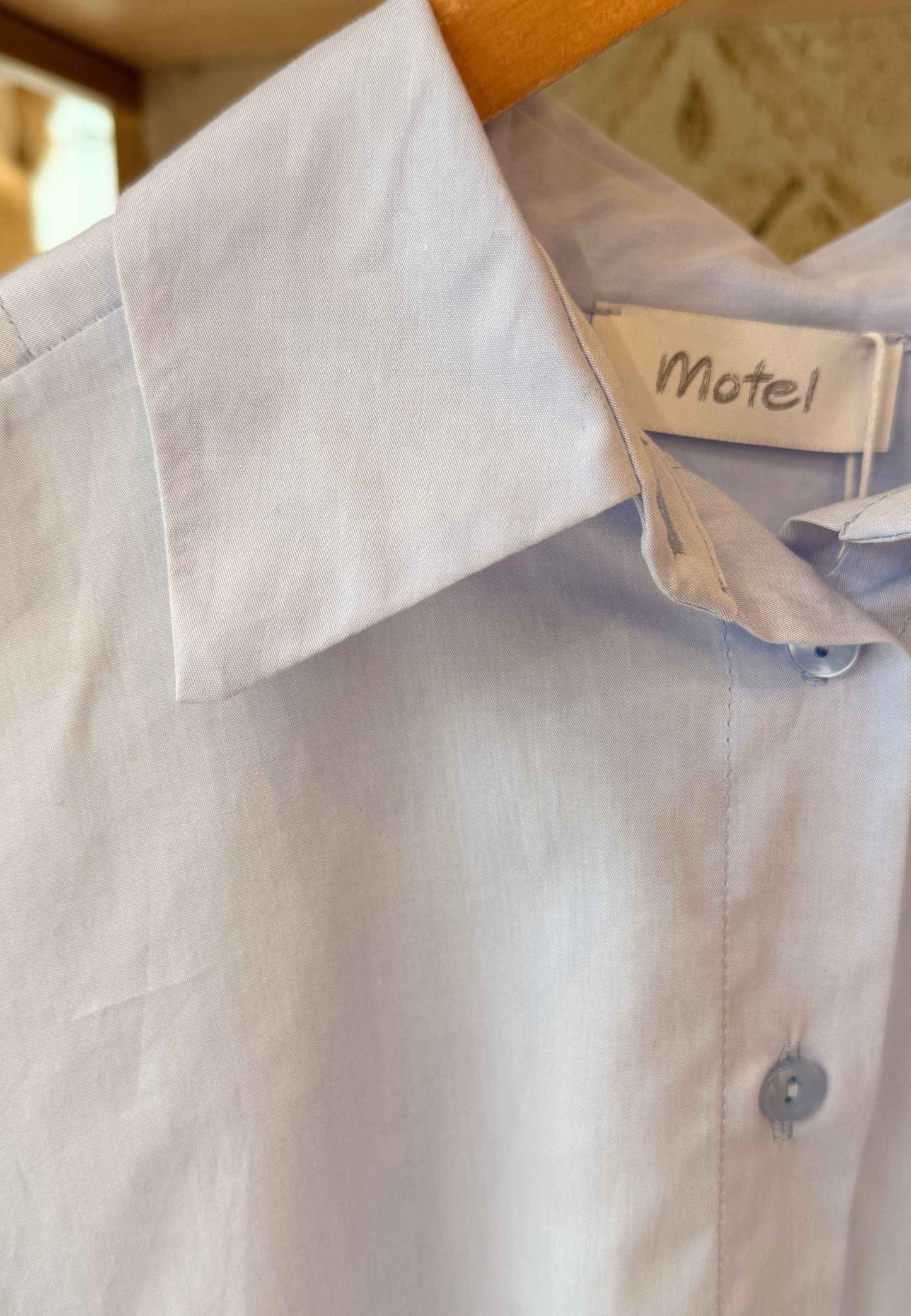 MOTEL - Camicia Celeste