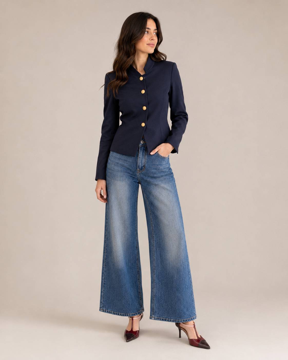 LE STREGHE - Giacca Napoleone Blu