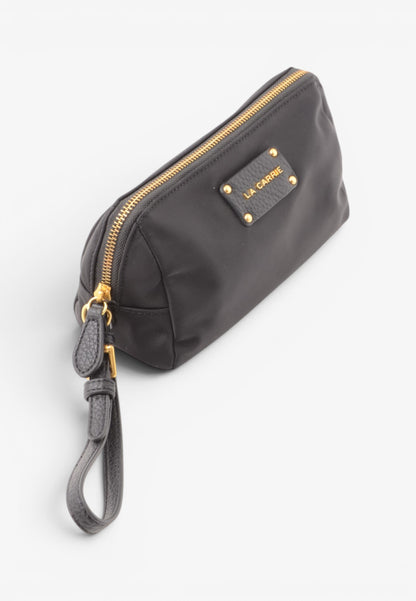 LA CARRIE - Pochette Beauty DARK NYLON Nero