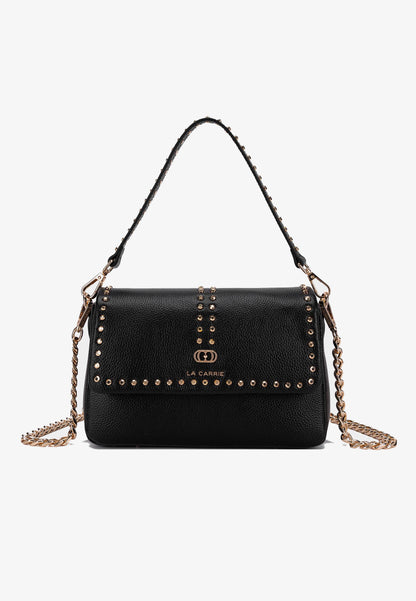 LA CARRIE - Borsa a spalla Frivolous Nero