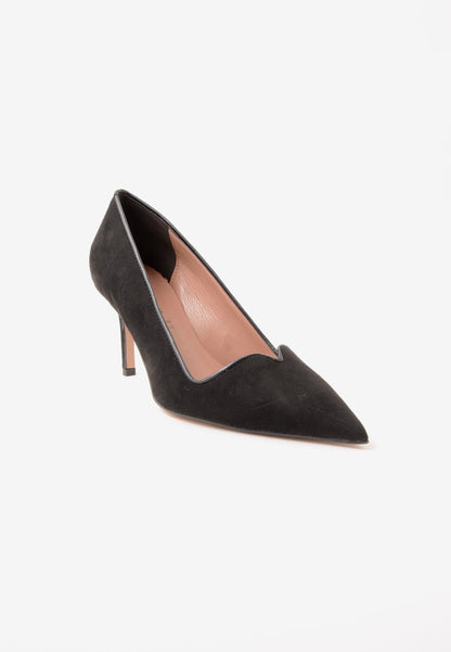 DIVINE FOLLIE - Décolleté Camoscio Nero