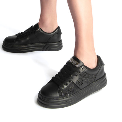 Sneakers Strass Nera Liu Jo BF3025-EX0352-22222