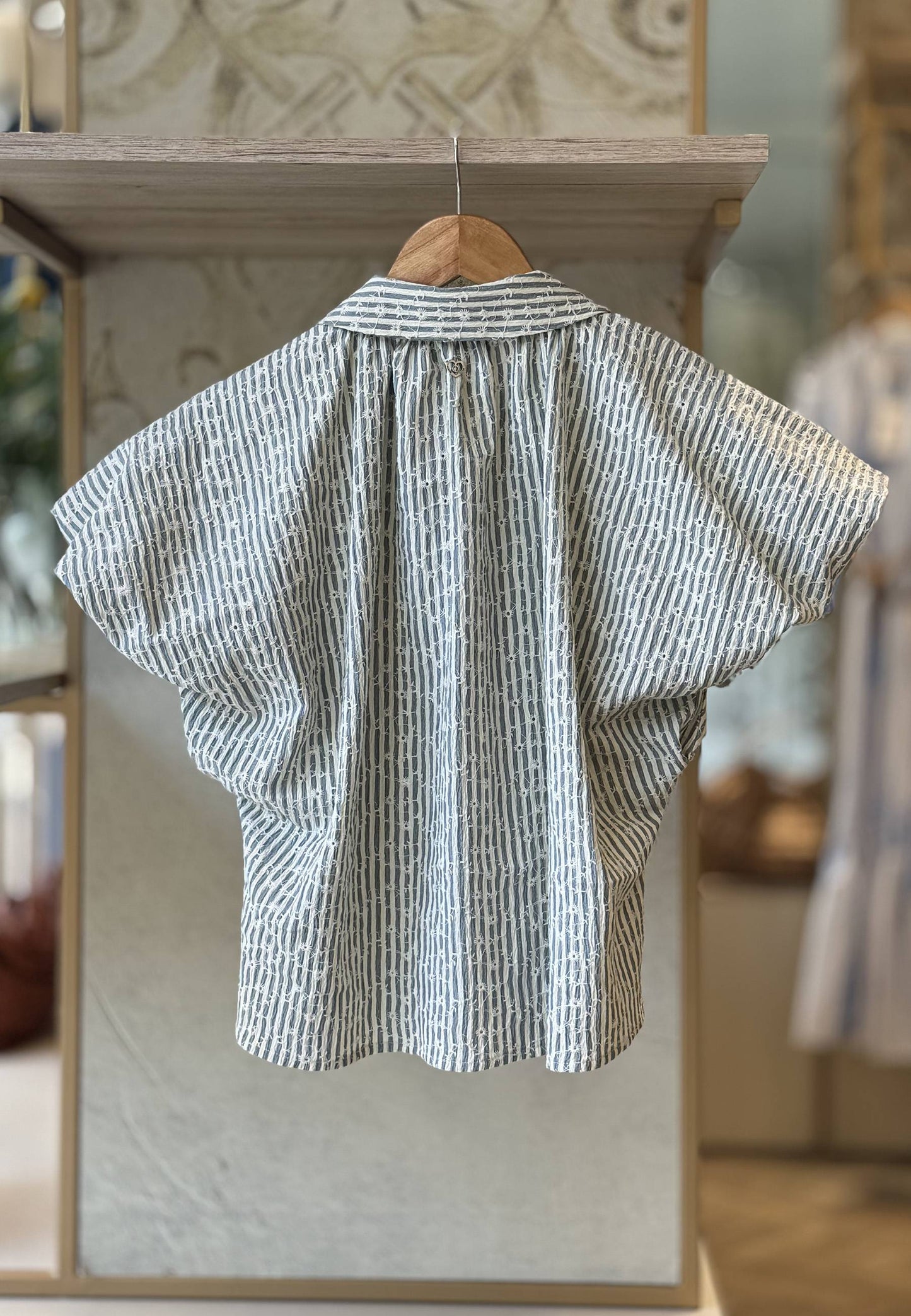 PLEASE - Camicia Pizzo San Gallo
