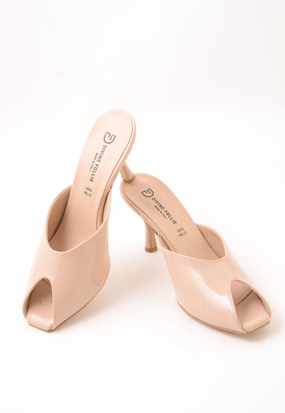 DIVINE FOLLIE - Sabot Vernice Nude