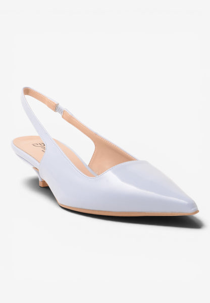 DIVINE FOLLIE - Slingback Vernice Cielo
