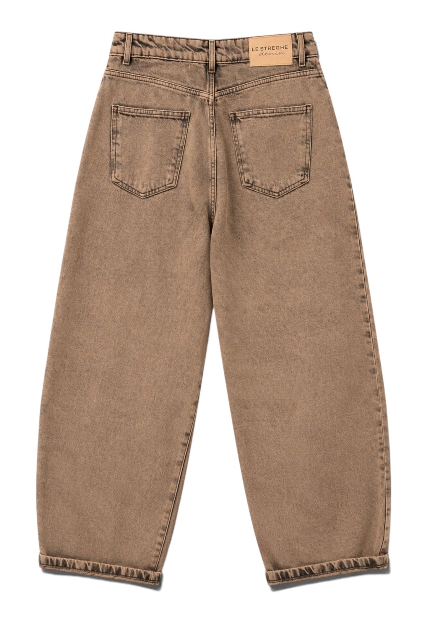 LE STREGHE - Jeans Baggy Tea Wash