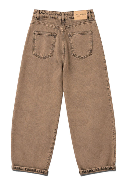 LE STREGHE - Jeans Baggy Tea Wash