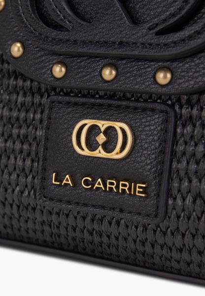 LA CARRIE - Borsa a mano Ruth Nero