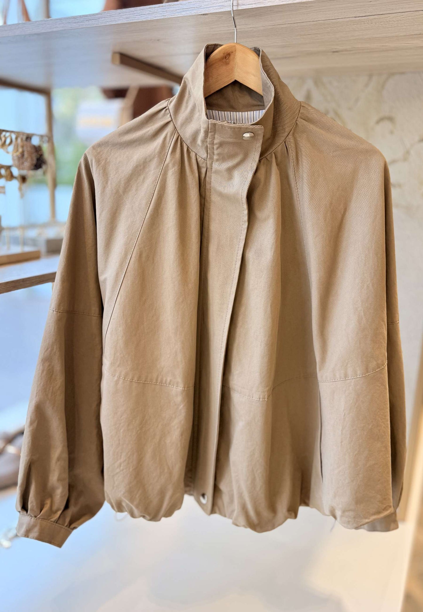 MARYLEY - Bomber Pipistrello Kaki