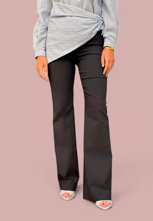 MINERVA - Pantalone Lungo Blu Notte
