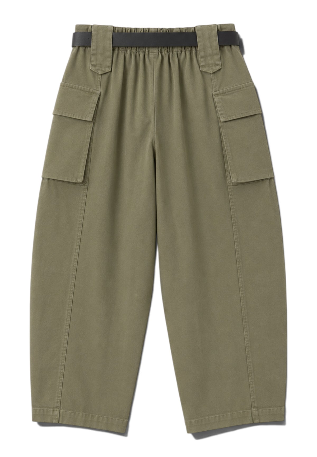 LE STREGHE - Pantalone Cargo Verde Militare