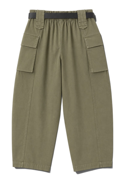 LE STREGHE - Pantalone Cargo Verde Militare