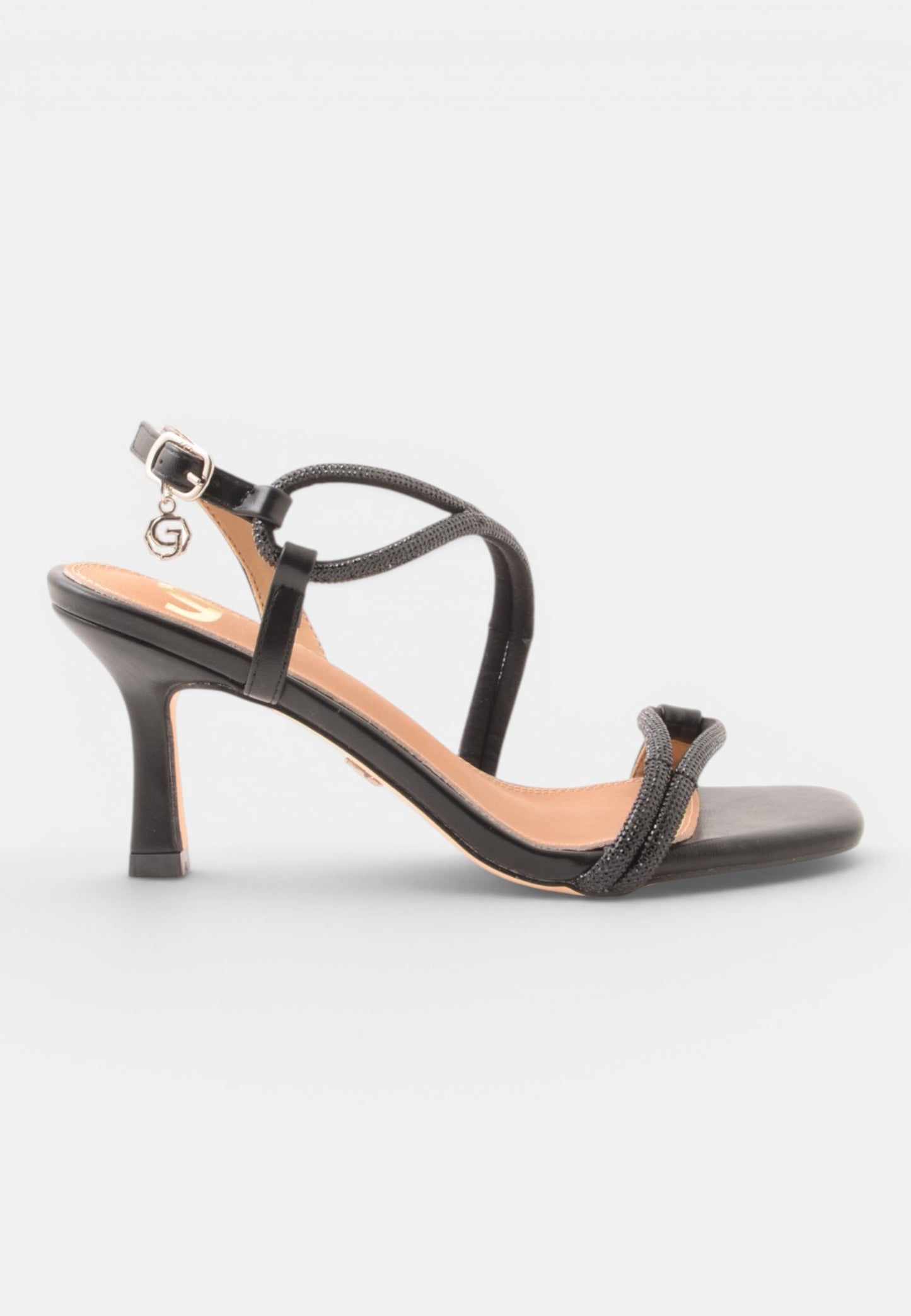 GOLD&GOLD - Sandalo Strass Nero