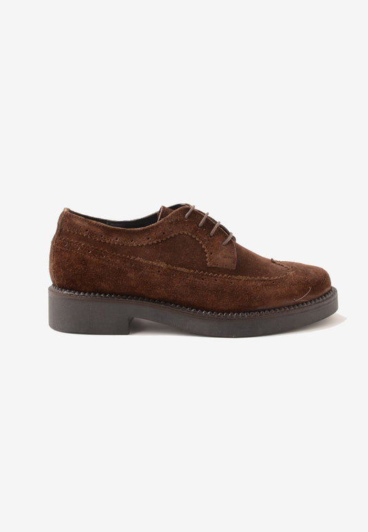 DIVINE FOLLIE - Scarpe Stringate Coda Di Rondine Moro