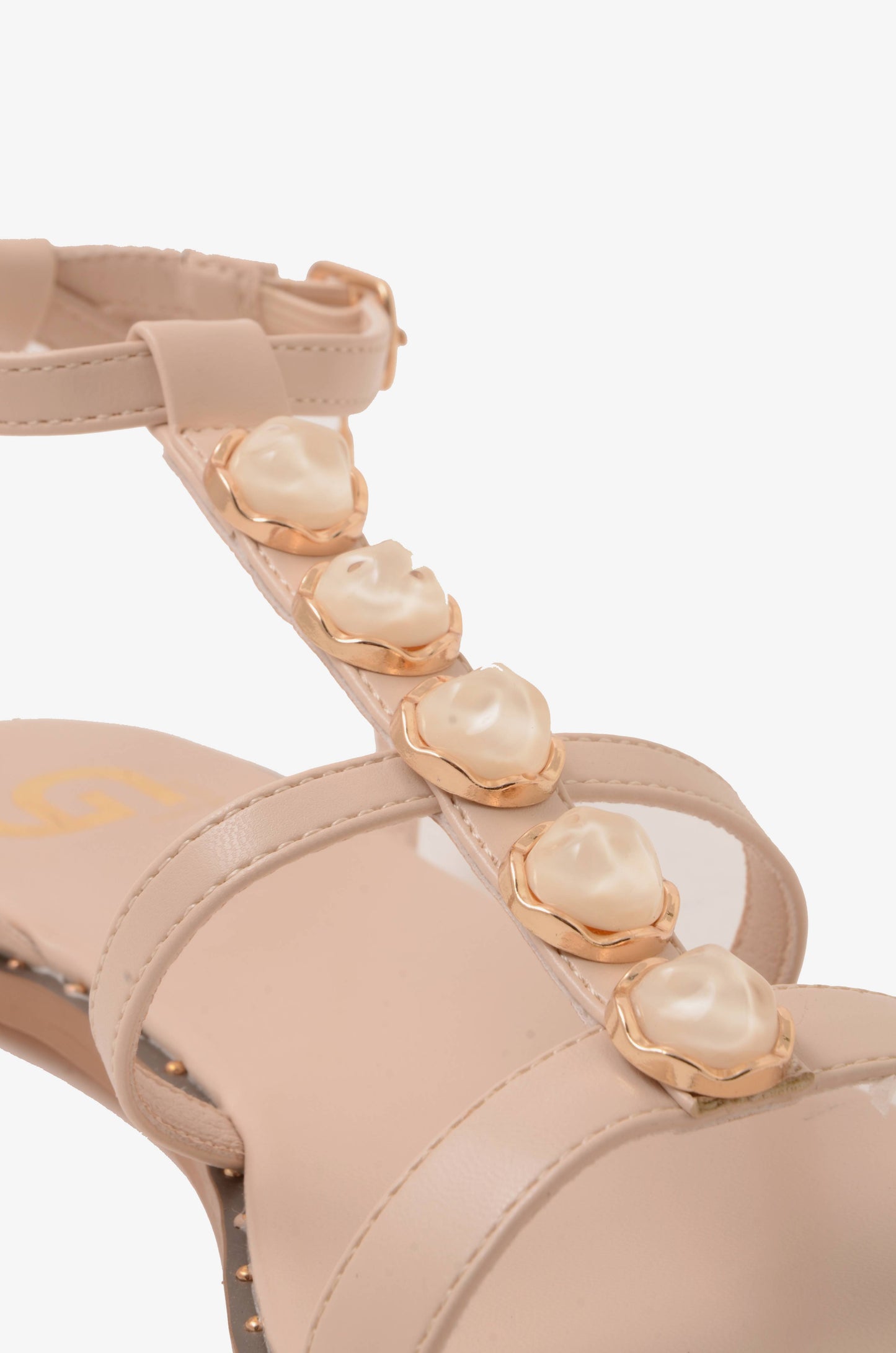 GOLD&GOLD - Sandalo Pietre Avorio