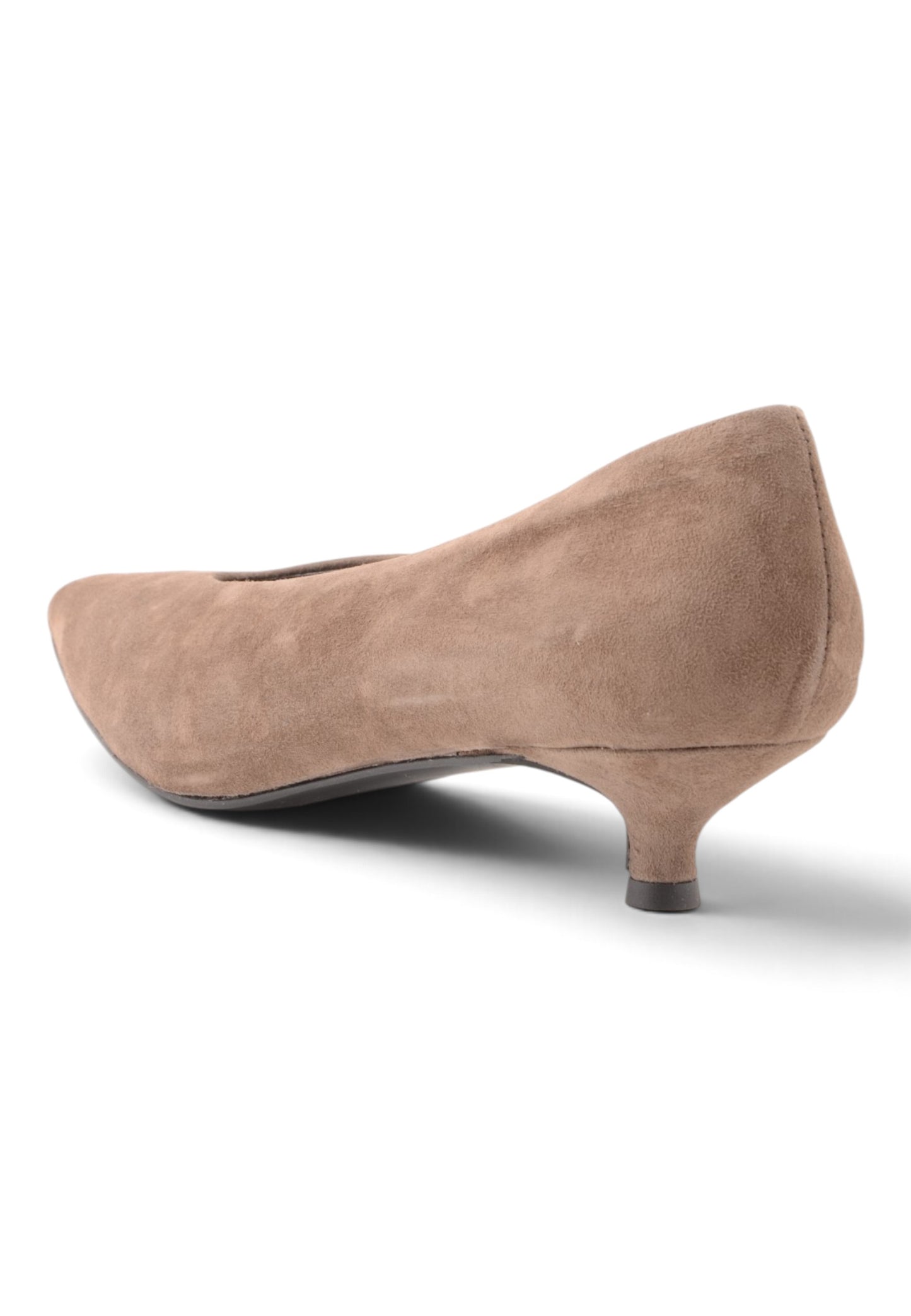 DIVINE FOLLIE - Décolleté Con Tacco Kitten Heel Taupe