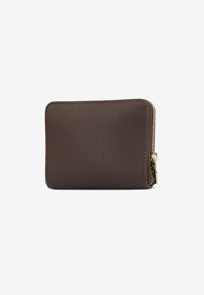 LOVE MOSCHINO - Portafoglio Piccolo Zip Around Moro