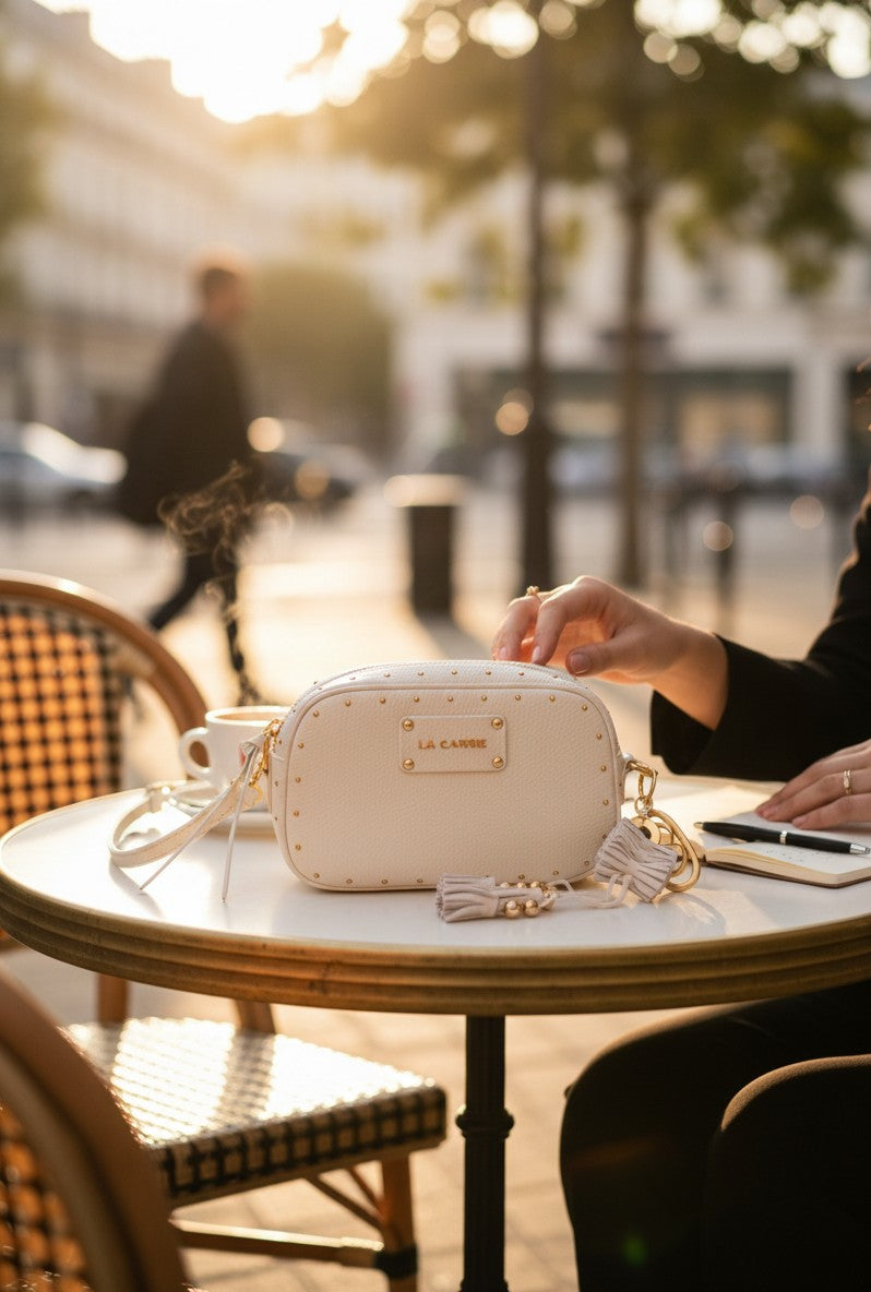LA CARRIE - Marsupio BASIC BUM BAG Avorio