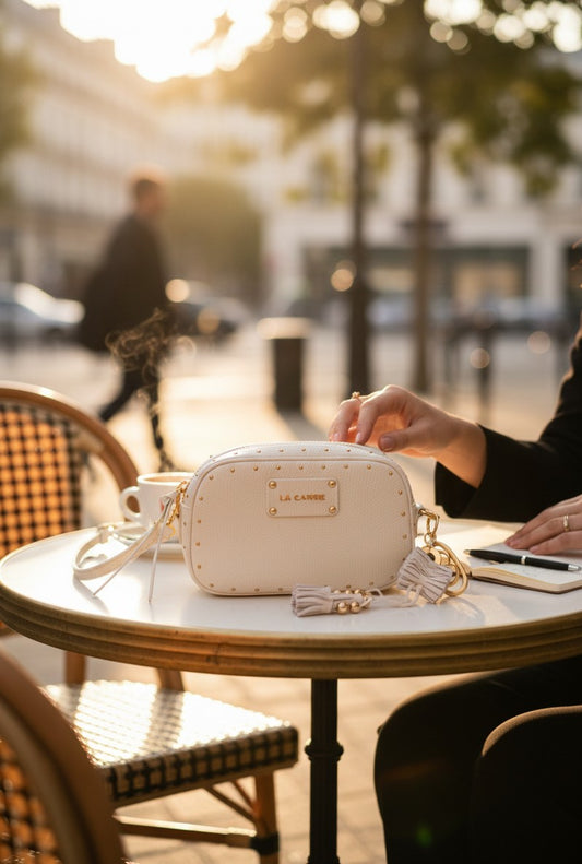 LA CARRIE - Marsupio BASIC BUM BAG Avorio