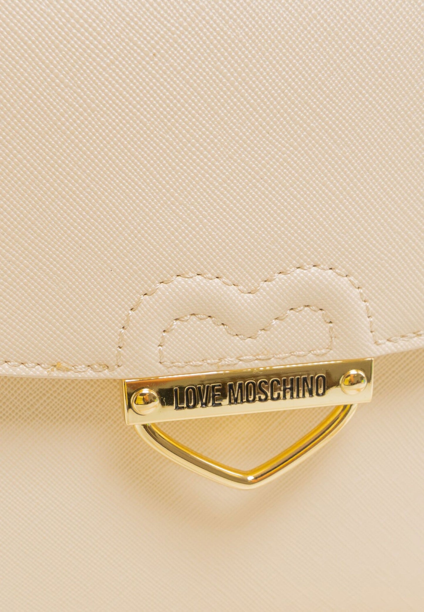 LOVE MOSCHINO - Borsa a Mano Avorio