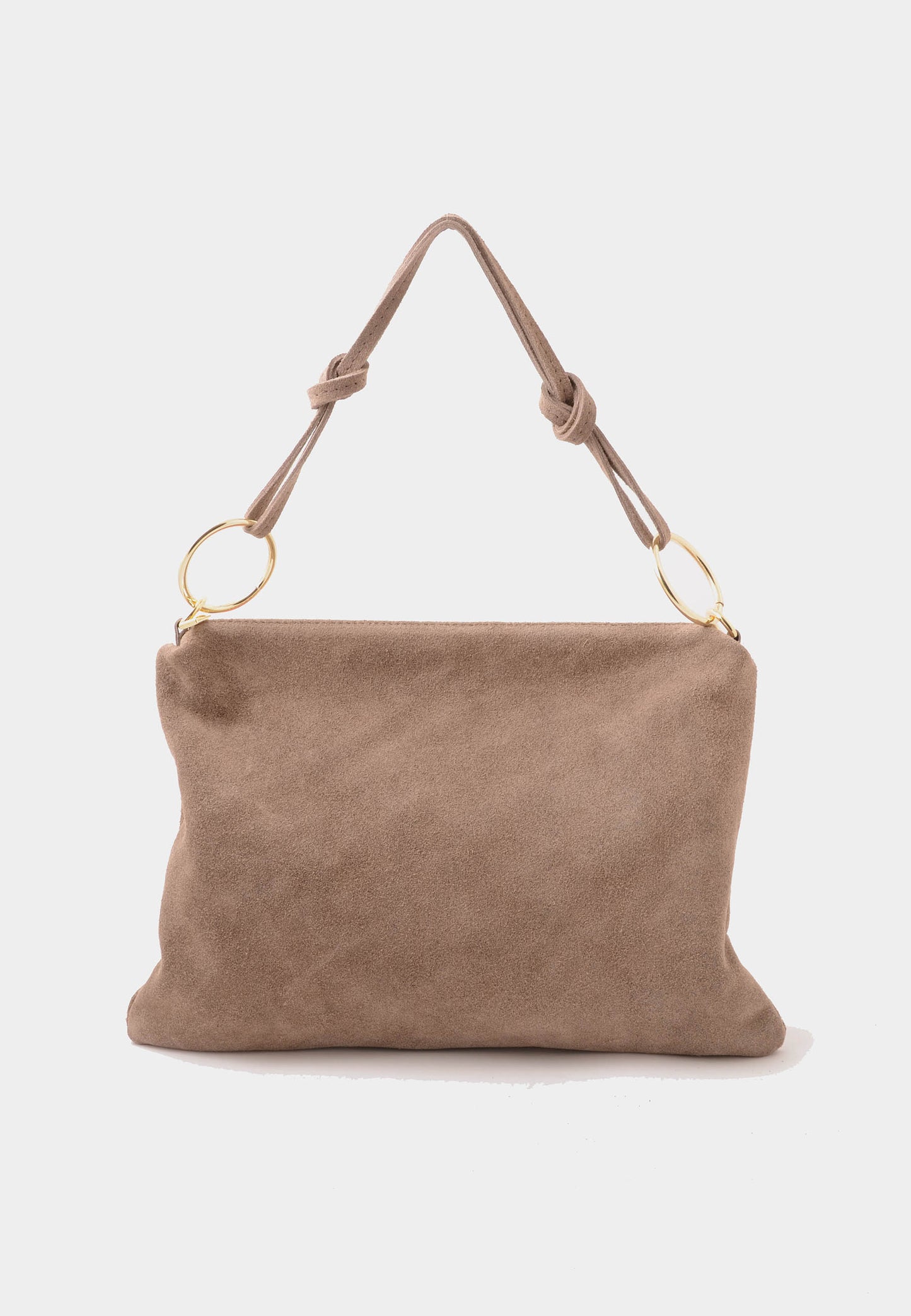 NUNZIA - Borsa In Camoscio AURORA Beige