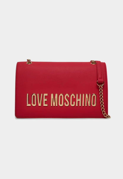 LOVE MOSCHINO – Umhängetasche mit rotem Logo