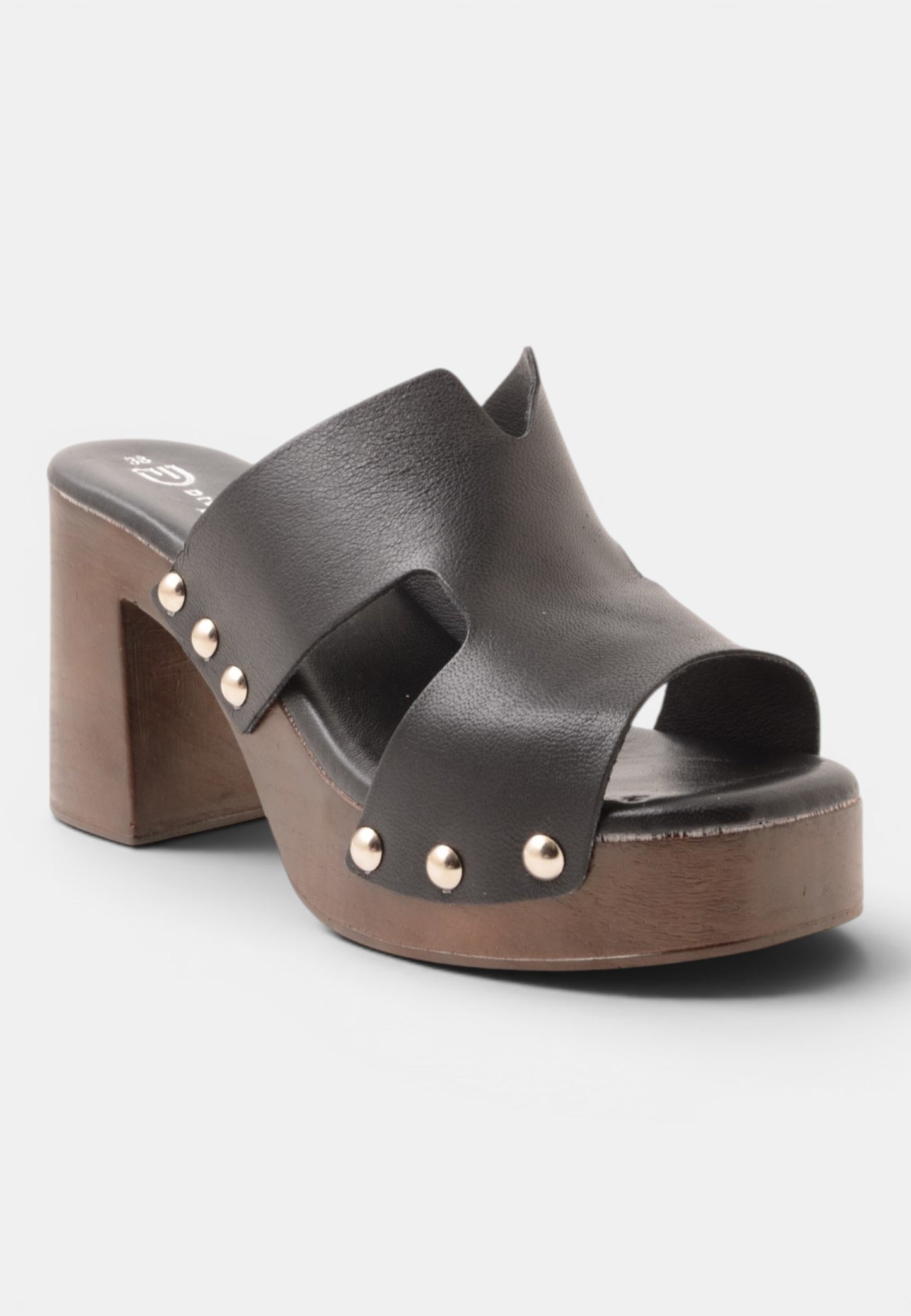 DIVINE FOLLIE - Zeppa Vitello Nero