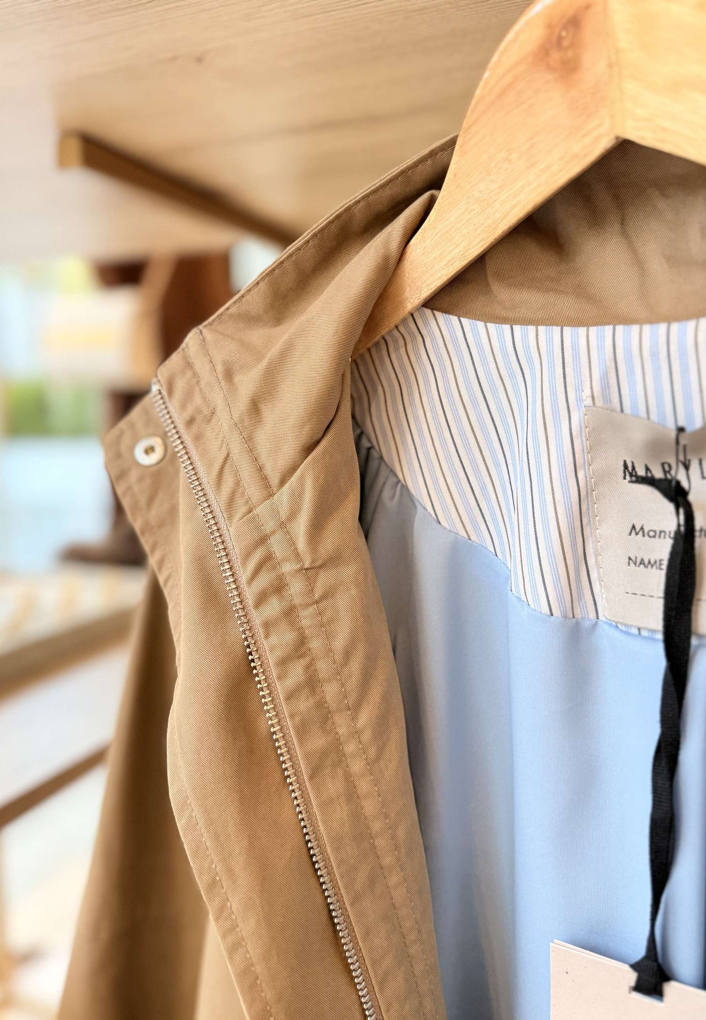 MARYLEY - Bomber Pipistrello Kaki