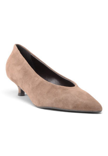 DIVINE FOLLIE - Décolleté Con Tacco Kitten Heel Taupe
