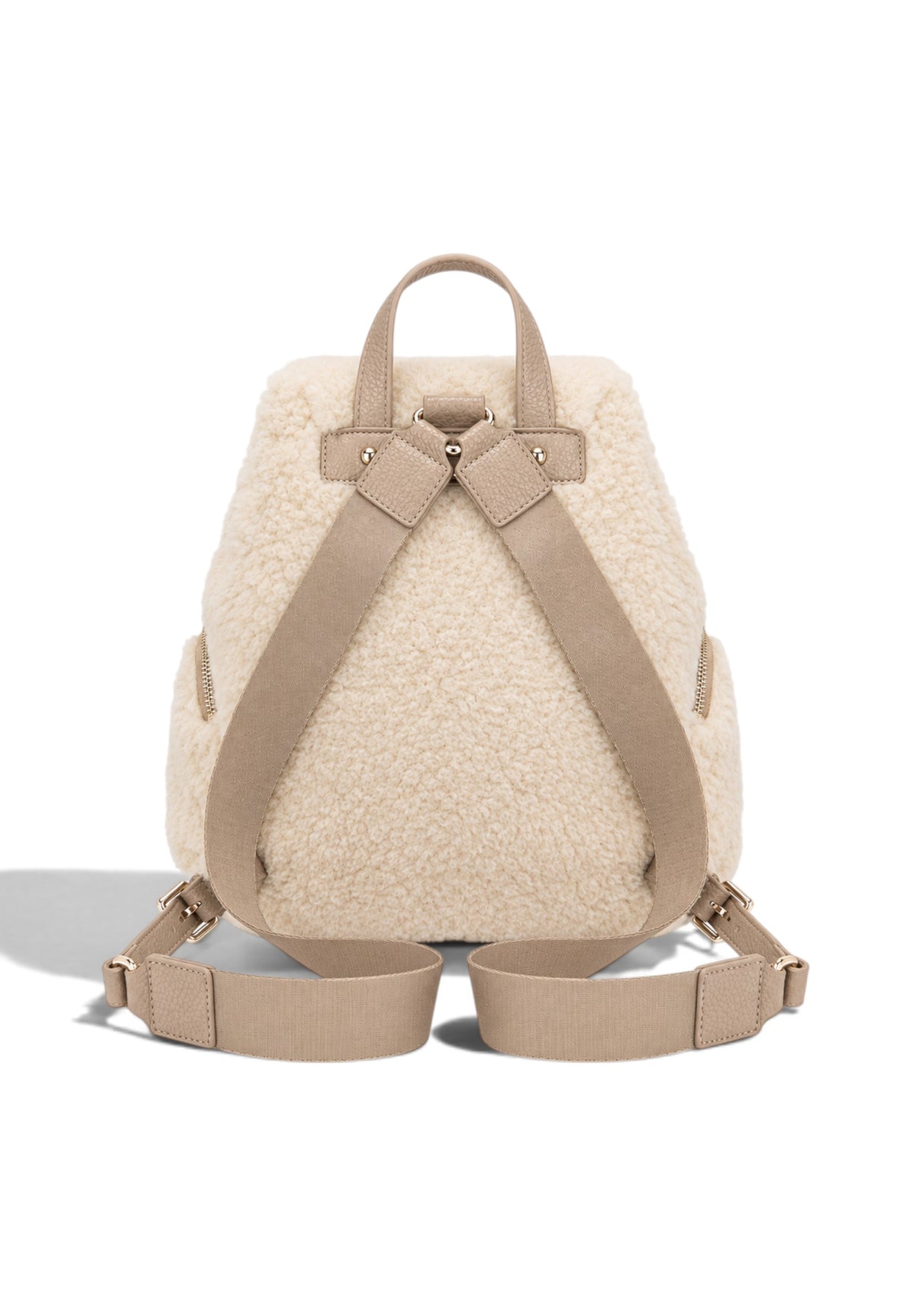 LA CARRIE - Zaino TEDDY ECO FUR Avorio