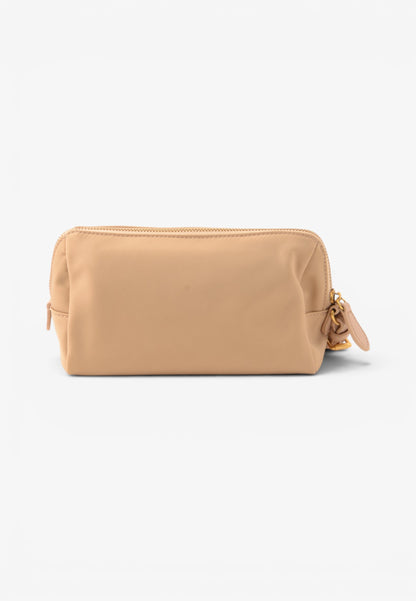 LA CARRIE - Pochette Beauty DARK NYLON Beige