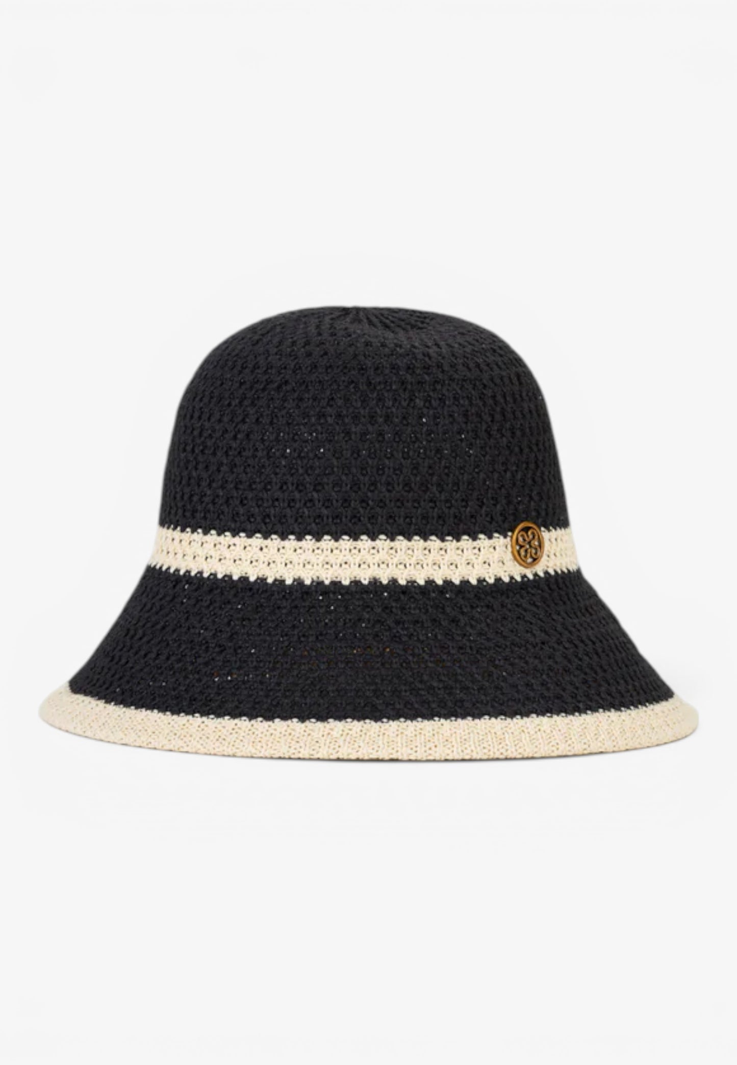 V73 - Cappello Pescatore Angelica Nero/Natur