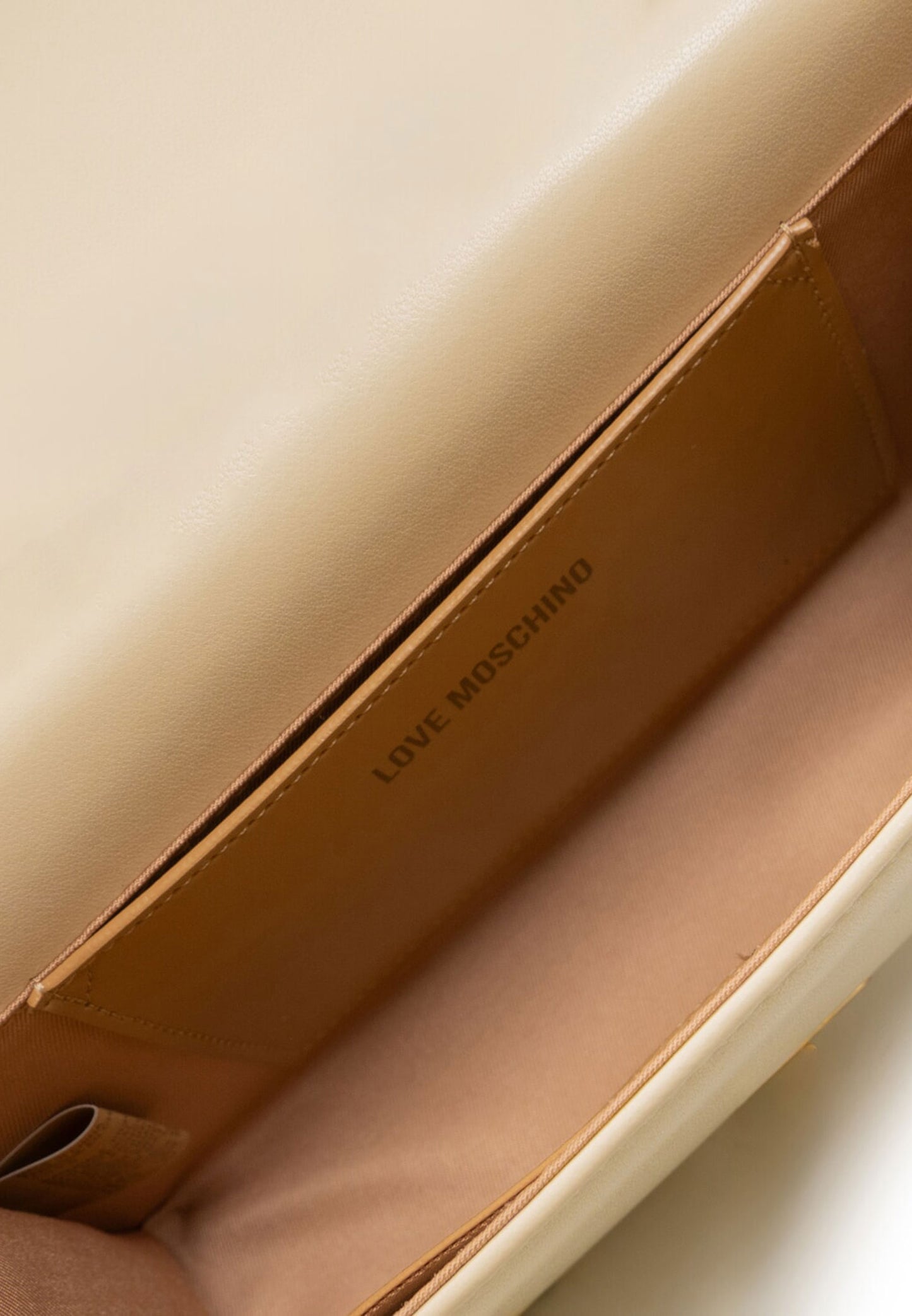 LOVE MOSCHINO - Borsa a Mano Avorio