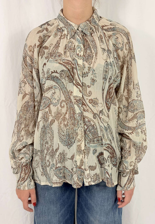 MOTEL - Camicia Fantasia Multicolor