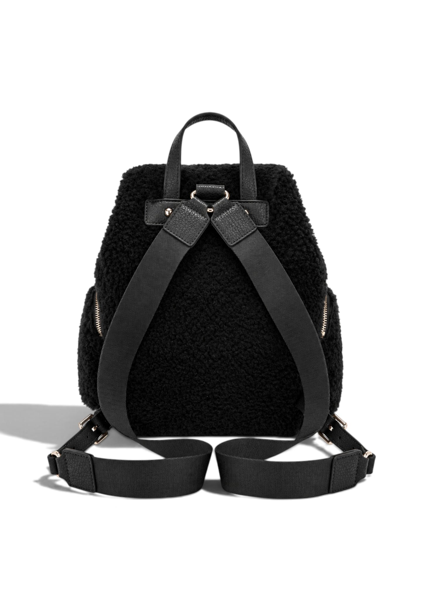 LA CARRIE - Zaino TEDDY ECO FUR Nero