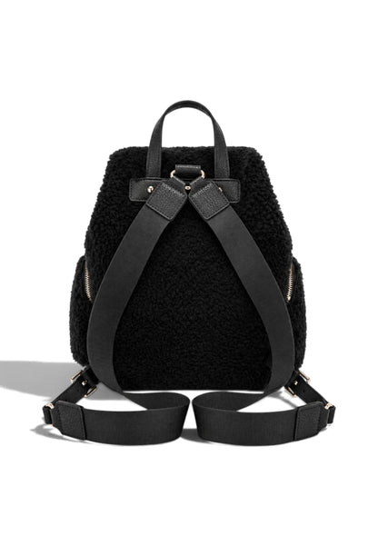 LA CARRIE - Zaino TEDDY ECO FUR Nero