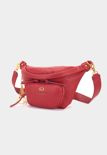 LA CARRIE - Large Red Fanny Pack