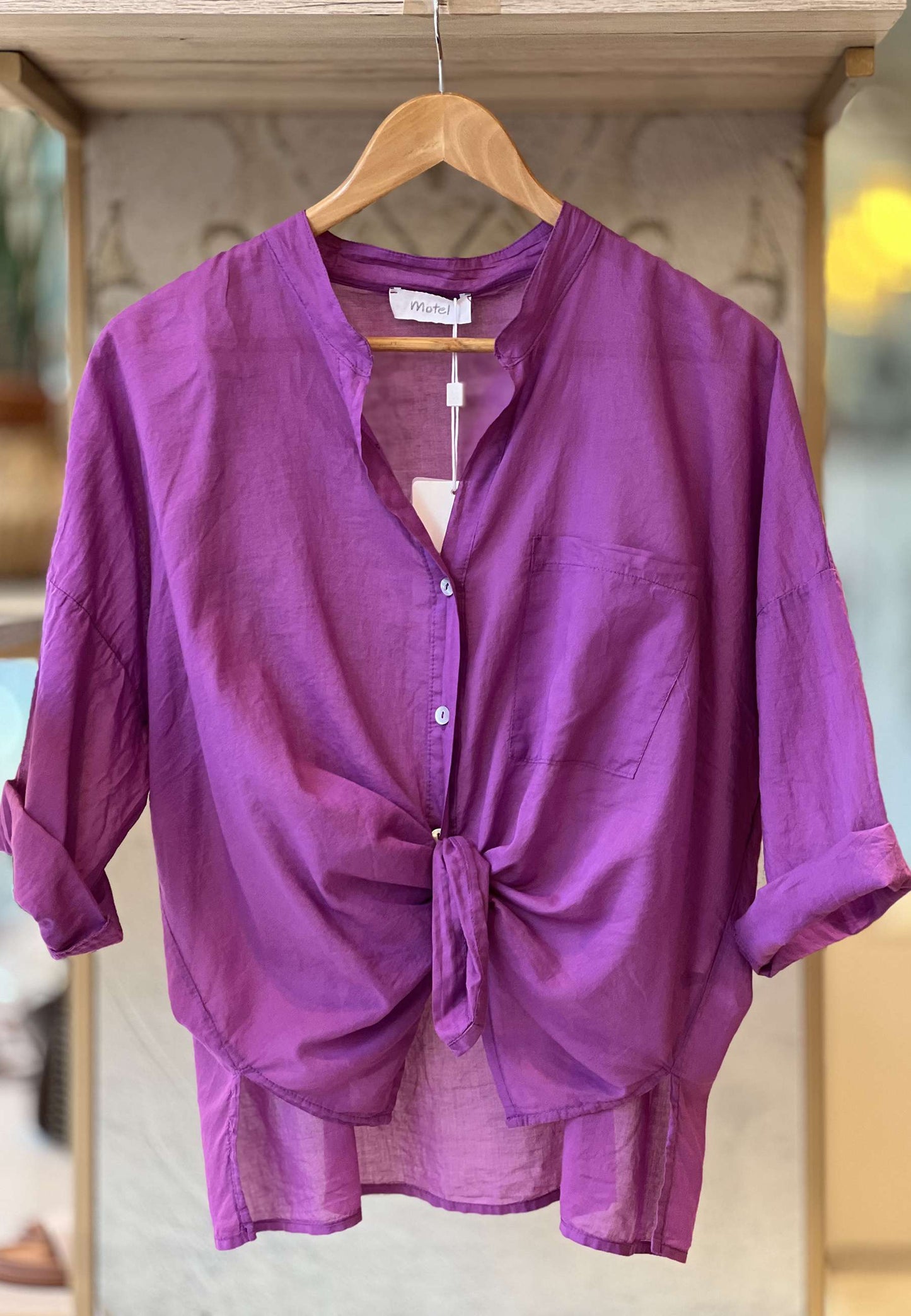 MO - Camicia Mussola Clover