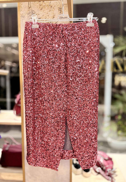 MOTEL - Gonna A Tubino In Paillettes Fuxia