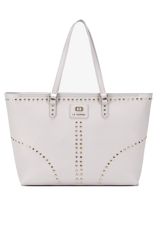 LA CARRIE - Shopping Bag Frivolous Avorio