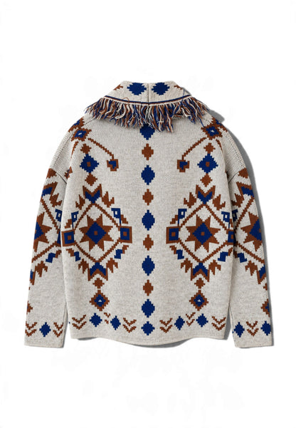 MOTEL - Cardigan Navajo Panna