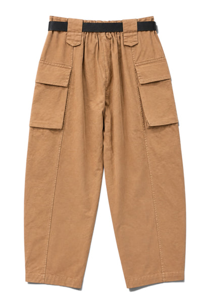 LE STREGHE - Pantalone Cargo Tabacco